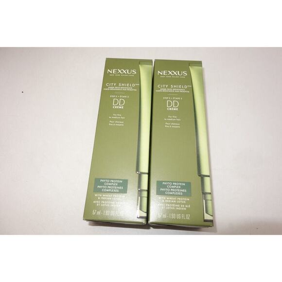 Nexxus Other - 2 Pack of NEW NEXXUS CITY SHIELD Step 3 DD Creme for Fine to Medium Hair 1.93 oz